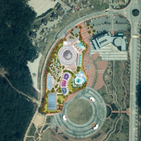 <span>건축설계</span><br/>농촌관광 스타마을 조성사업 실시설계용역 (1등)