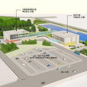 <span>건축설계</span><br/>국가식품클러스터 식품문화복합 산업단지 조성