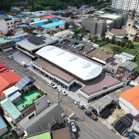 <span>건축설계</span><br/>무주읍 설천면 삼도봉장터 (1등)